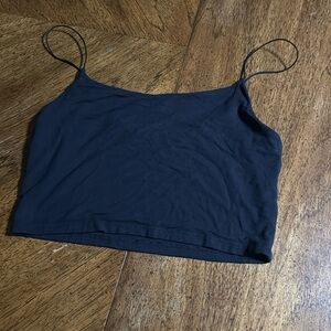 Wilfred Free black crop top